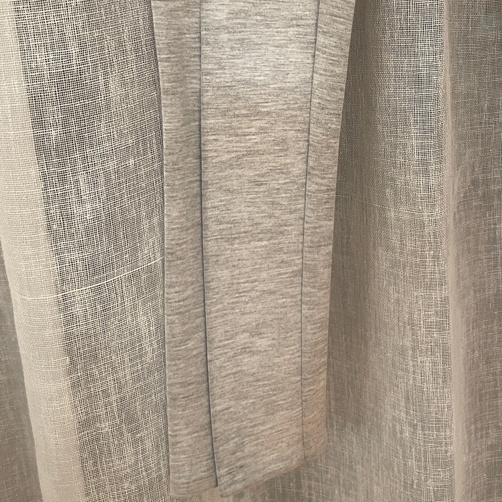 NWT RARE Wardrobe.NYC Grey Hailey Beiber Front Slit Leggings - Picture 4 of 9